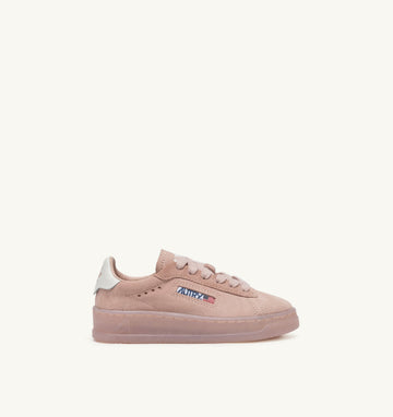 DALLAS KIDS LOW IN SUEDE COLORE POWDER PINK