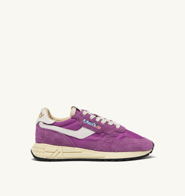 REELWIND LOW IN NYLON E SUEDE HYACINTH VIOLET