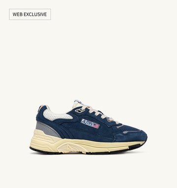 HYPERWAY IN MESH E SUEDE ENSIGN E ARGENTO