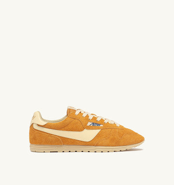 WINDSPIN IN SUEDE E PELLE CADMIUM E RUTABAGA